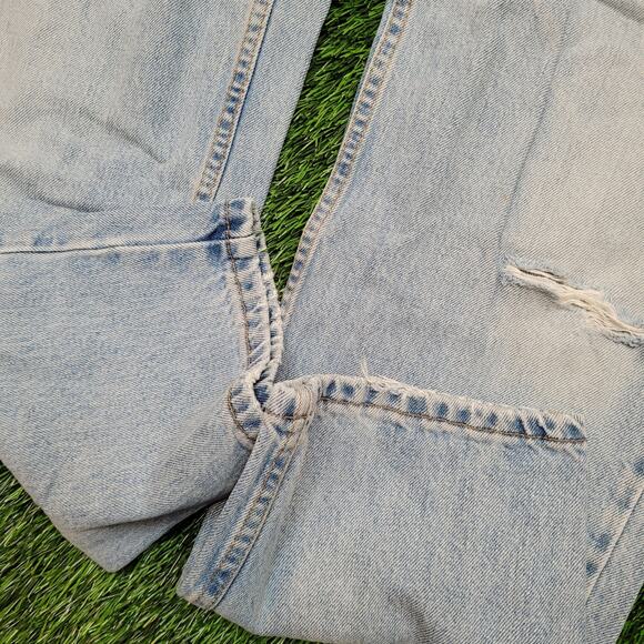 VTG 90s Levi's 550 Jeans 34x34 True Size Dad Jean High Rise 12" Relaxed Tapered - Picture 4 of 11